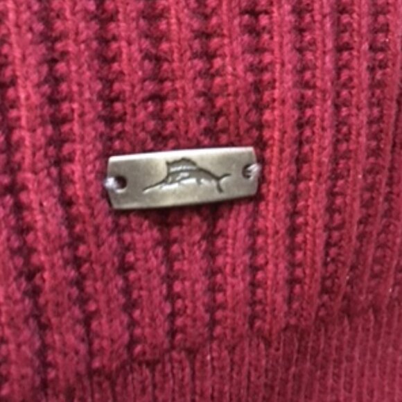 Tommy Bahama Knit L/S Half Zip Sweater NEW W/Tags Size Large Cotton&Cashmere - Picture 8 of 10
